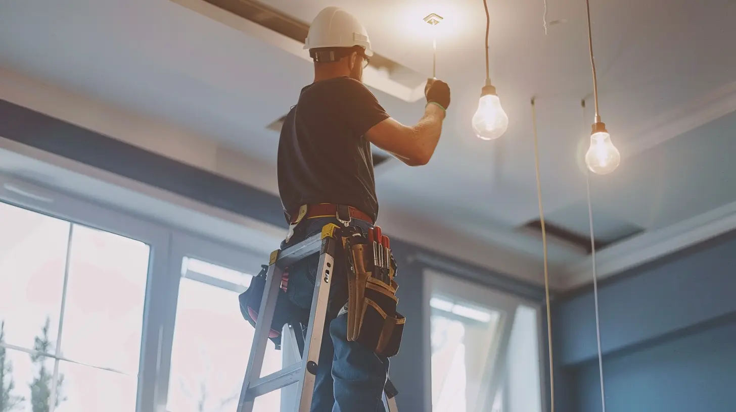 Interior lighting installation